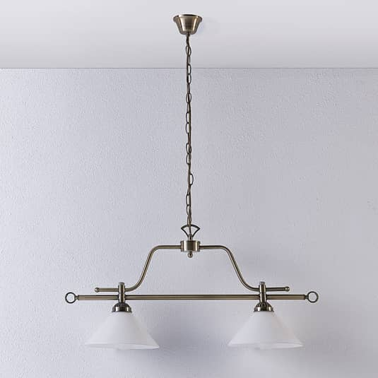 B-Ware Lindby Glas Pendelleuchte Otis Deckenlampe Hängeleuchte Deko Wohnzimmerleuchte