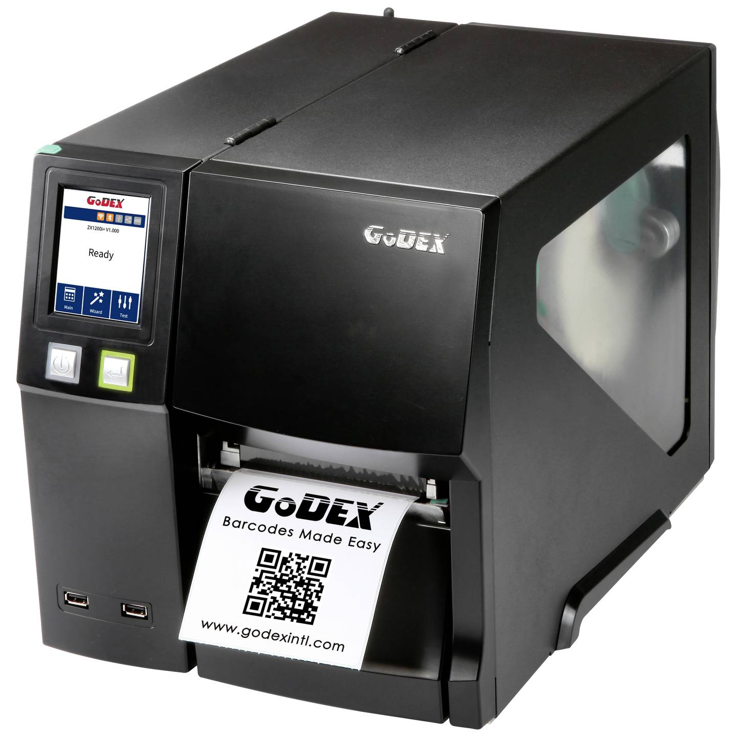 B-Ware Godex Zx1300i Etiketten Drucker Printer Usb A Usb Host Rs232 Rj45 Thermodrucker