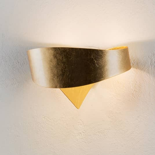 B-Ware Selène Goldene Designer Wandleuchte Scudo Wandleuchte Wandlampe Siehe Text/Foto