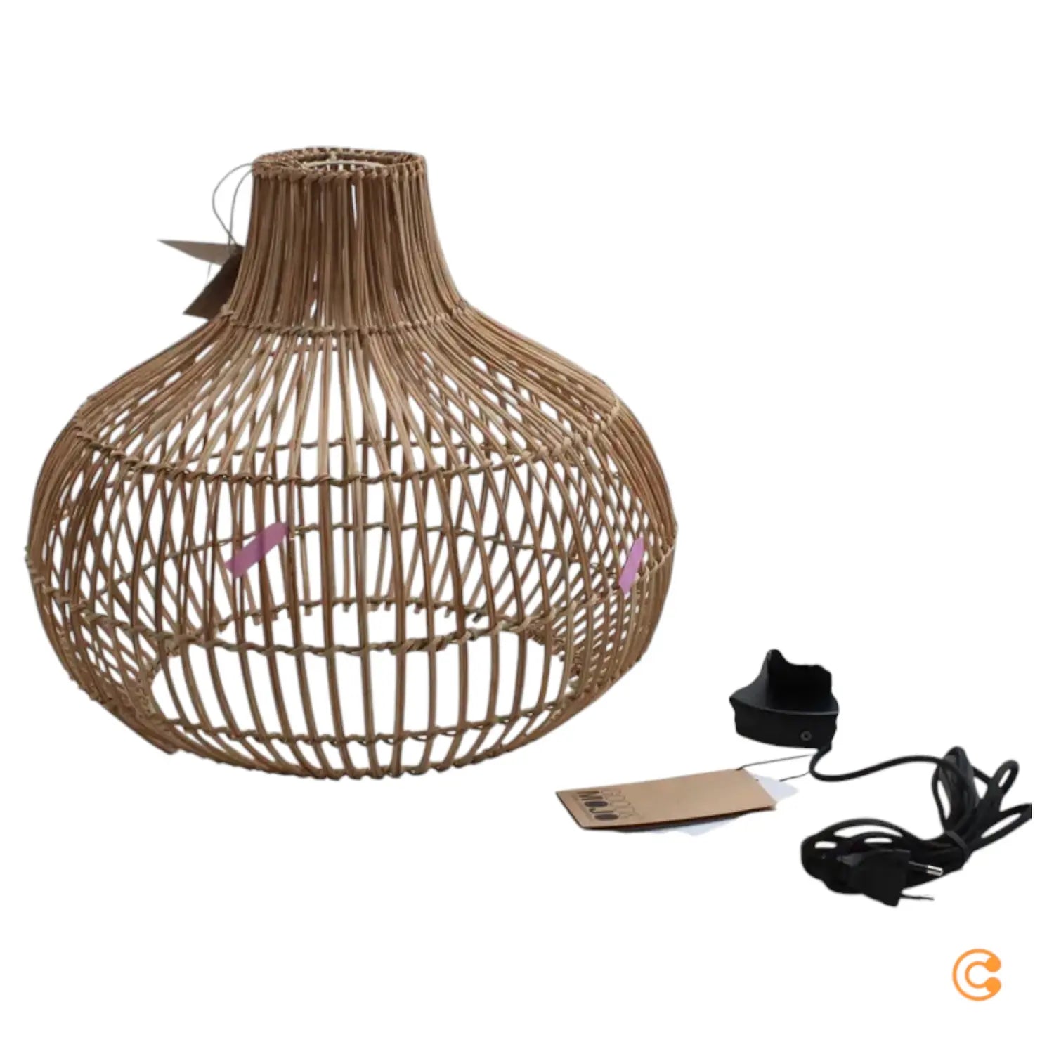 B-Ware Good & Mojo Kalahari Hängeleuchte 1fl 42 X 35 Cm Deckenlampe Siehe Text/Foto142