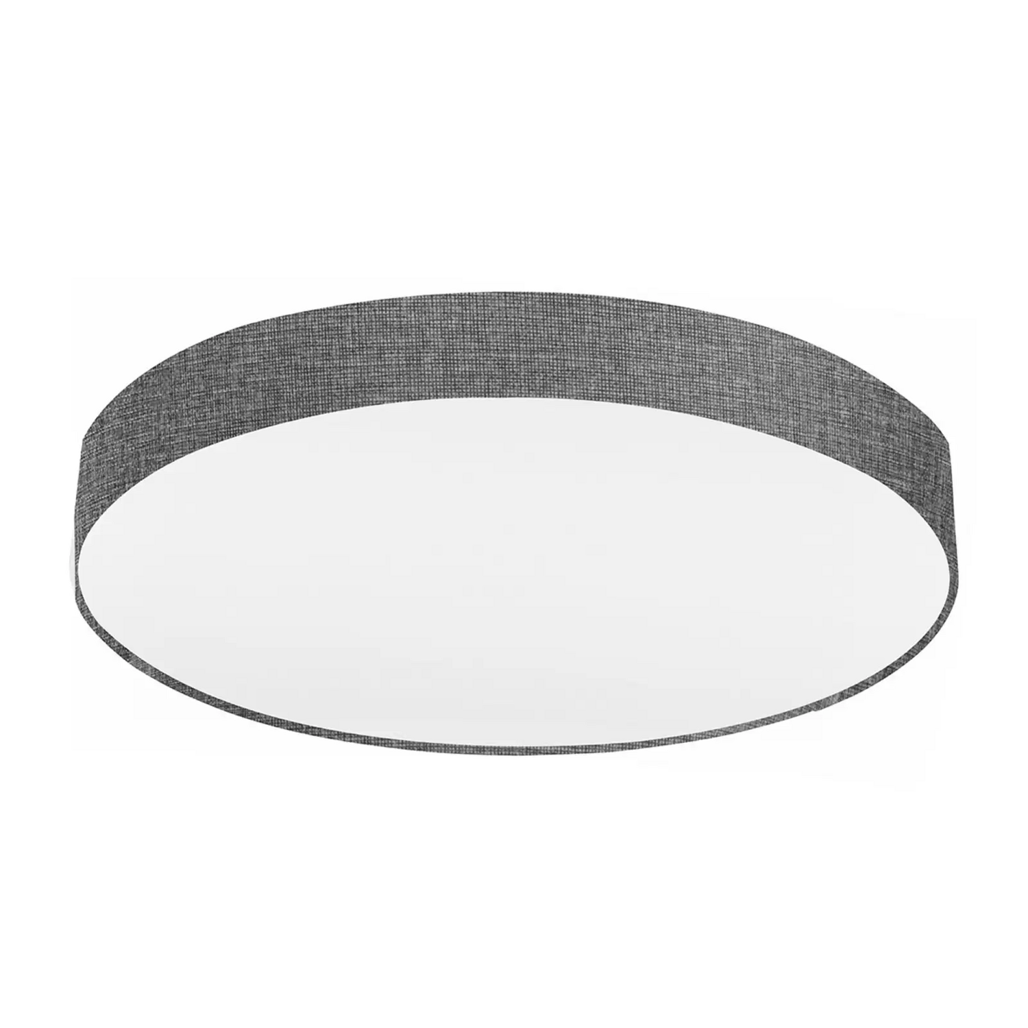 B-Ware Eglo Graue Deckenlampe Pasteri Mit Leinenschirm 76 Cm Deckenleuchte Lampe Licht
