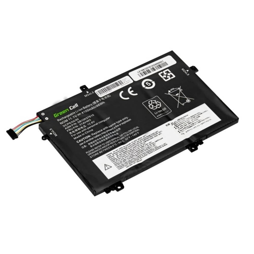 B-Ware Green Cell Notebook Akku Gc Le168 10.8 V 4100 M Ah Lenovo Laptop Batterie Akku