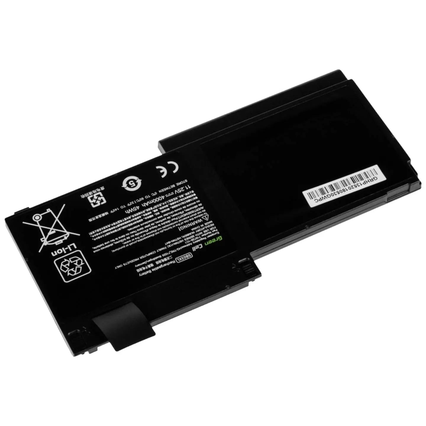 B-Ware Green Cell Notebook Akku Ersatzbatterie Sb03 Xl Hp Elite Book 720 G1 4000 M Ah446
