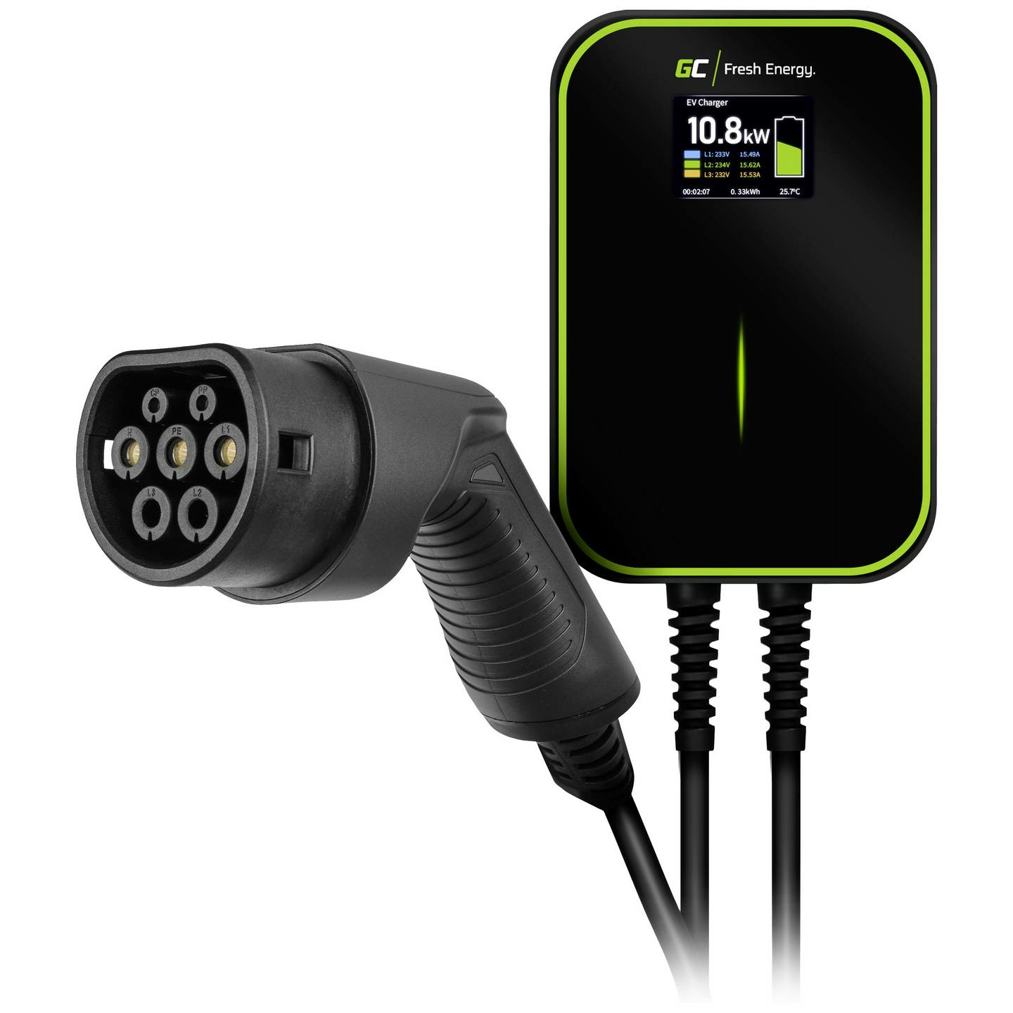 B-Ware Green Cell Ev Power Box Mobile Ladestation Typ 2 32 A Anzahl Anschlüsse 1 22 K W