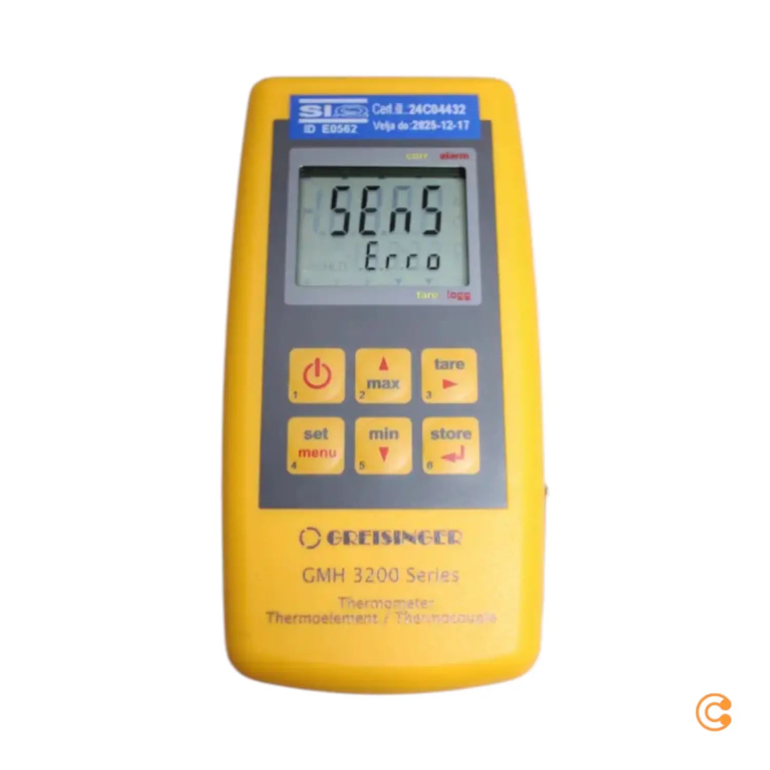 B-Ware Greisinger Temperaturmessgerät Thermometer Gmh3251 Logger Siehe Text/Foto