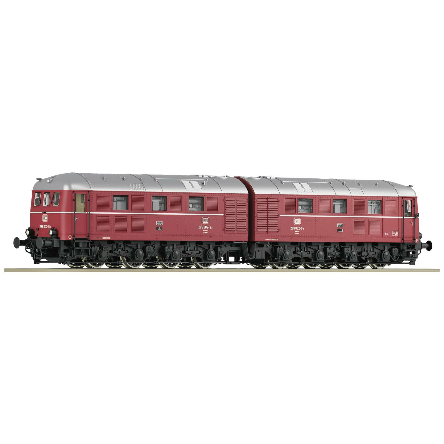 B-Ware Roco 70116 H0 Dieselelektrische Doppellokomotive 288 002 9 Der Db