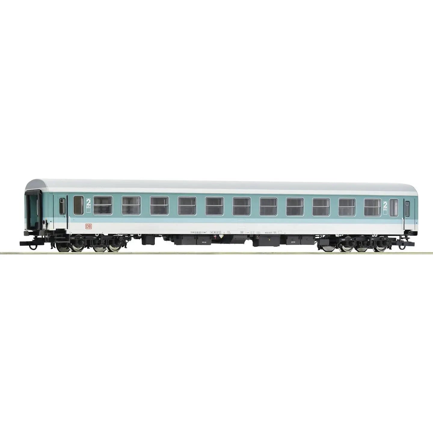 B-Ware Roco H0 Reisezugwagen Personenwagen Db Ag Minttürkis 2 Klasse Dc Modellbahn