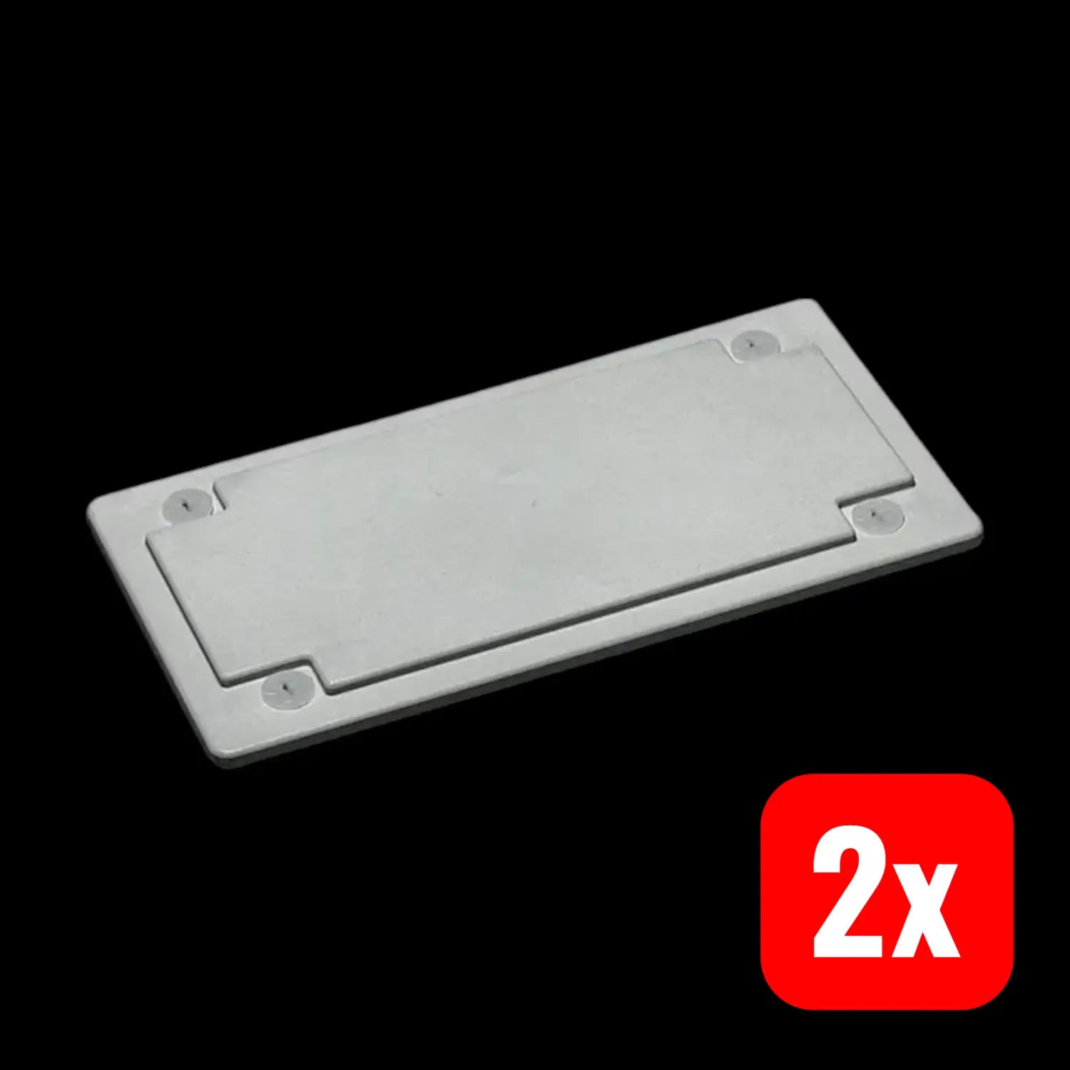 B-Ware Hager Leitungseinführung Leitungseinlass Fz404 Blind Gerade 141 X 92 Mm 2 Stück