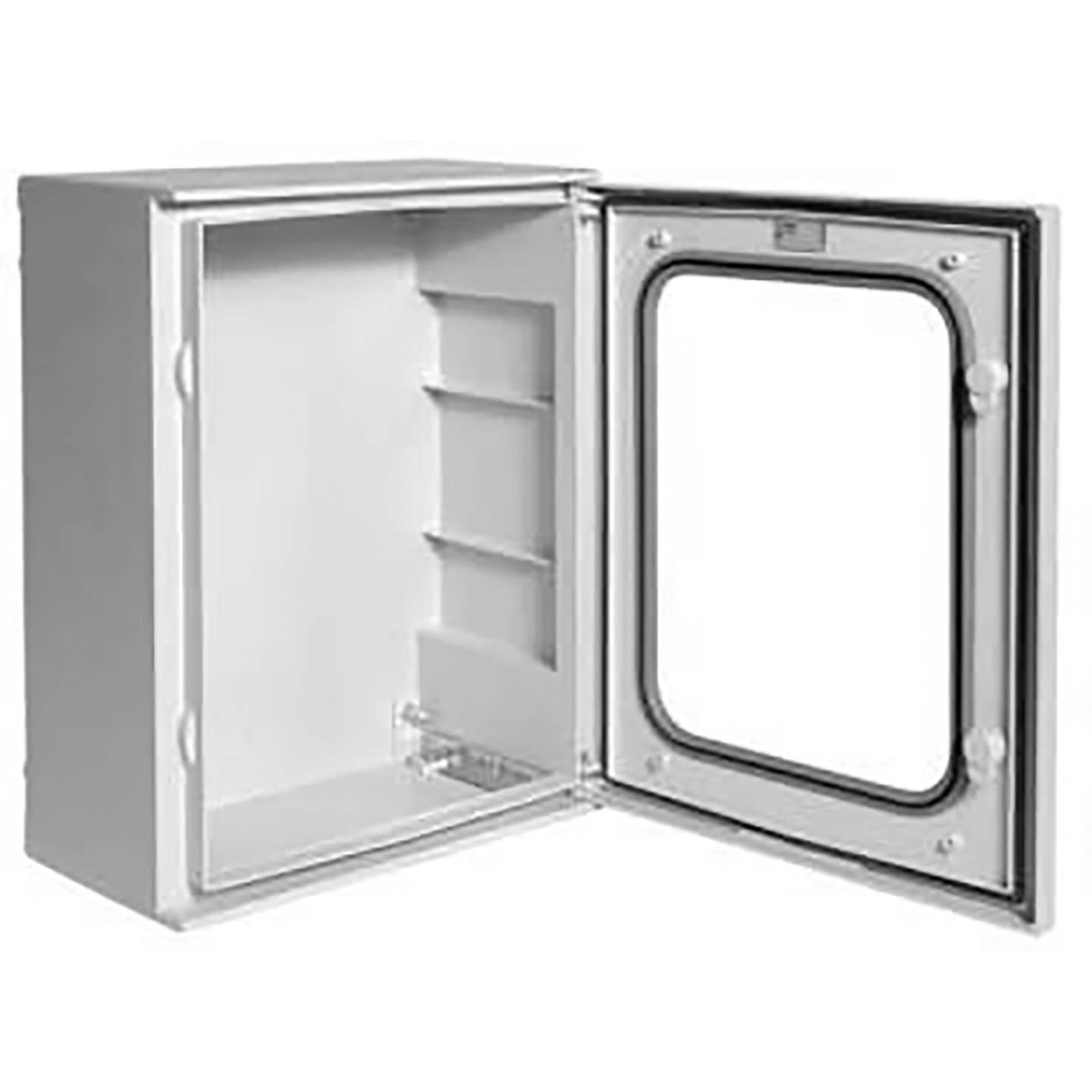 Hager Schrank Gehäuse Orion Fl263 B Ski Lichtgrau 500x400x200mm Polyester Ip66 B-Ware