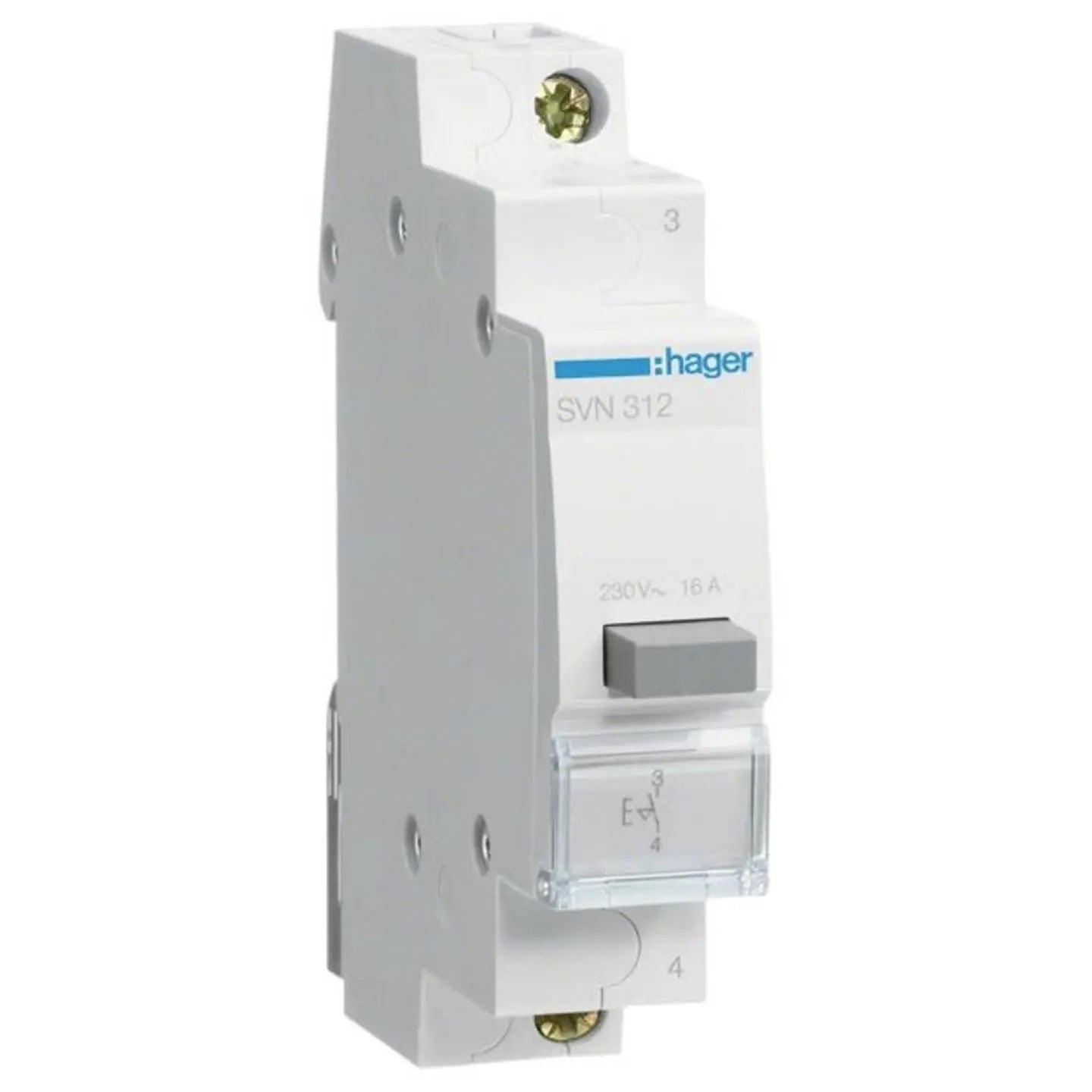 B-Ware Hager Druckschalter Taster Schalter 16 A 230 V Ac Din En 60947 5 1 Svn312