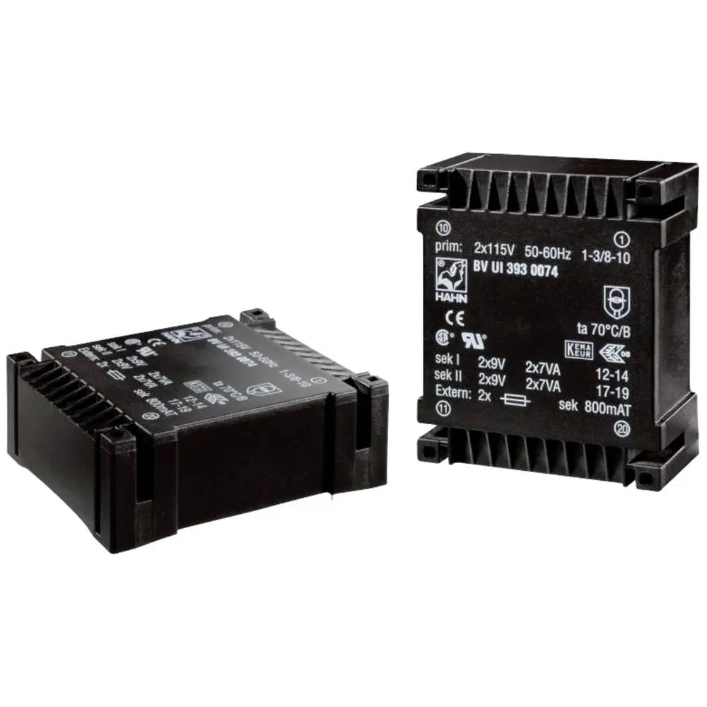 B-Ware Hahn Printtransformator Netzteil Transformator Bv Ui2 X 115 V 6 V/Ac 13 Stück