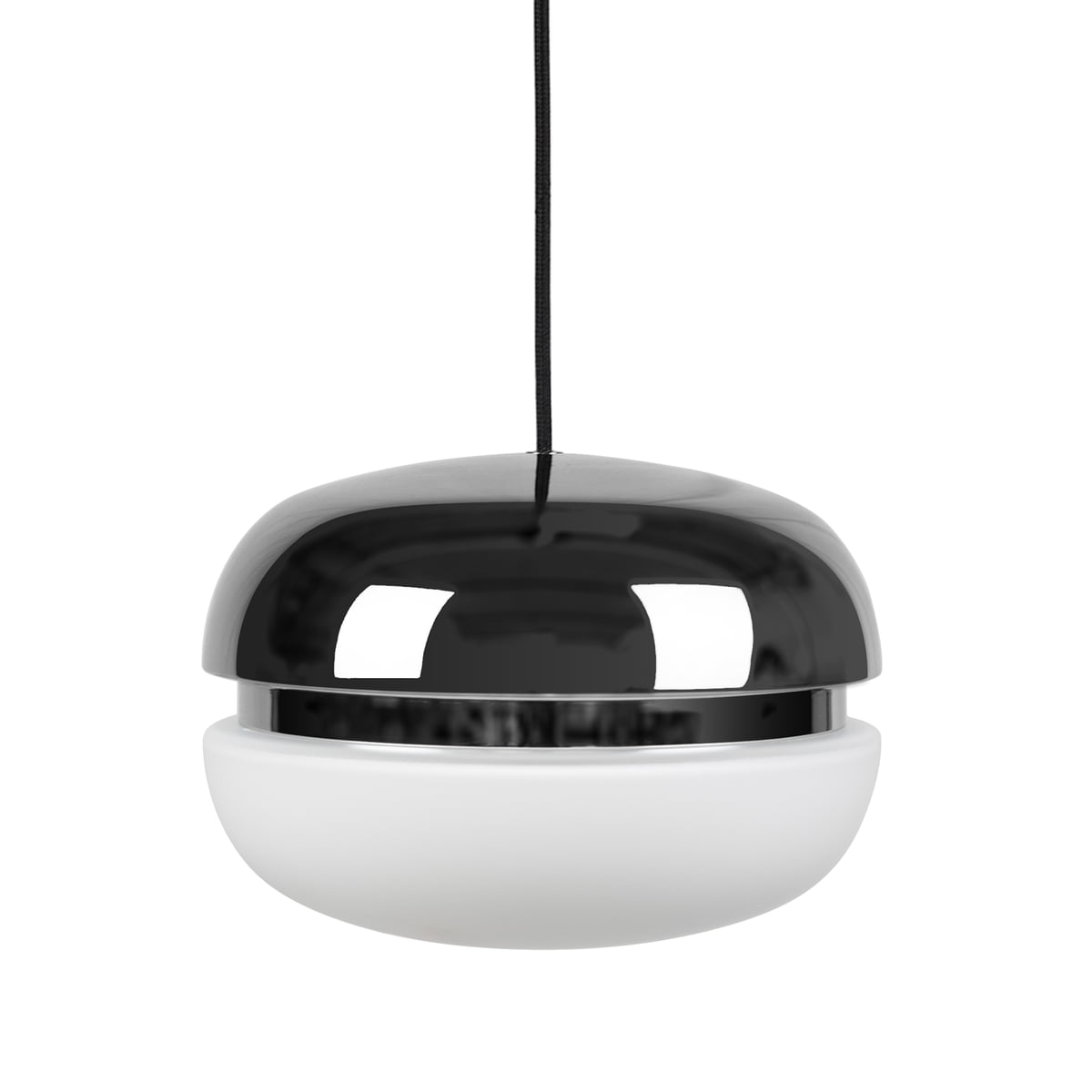 B-Ware Hana Pendelleuchte Hängelampe Macaron Chrom ø 18 Cm Wohnzimmer Beleuchtung