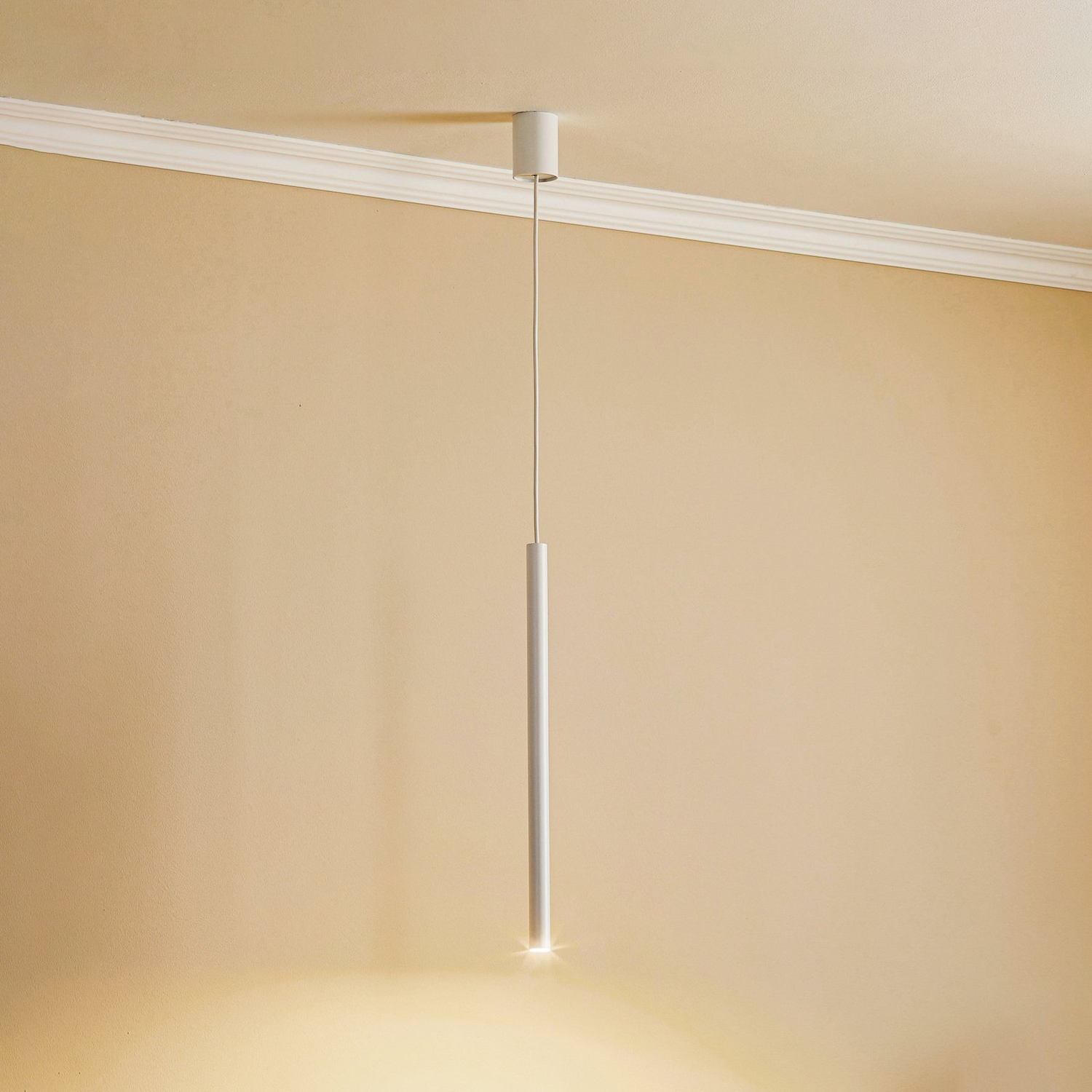 B-Ware Nowodvorski Lighting Hängelampe Laser Einflammig Weiß Schirm 49 Cm Hängeleuchte