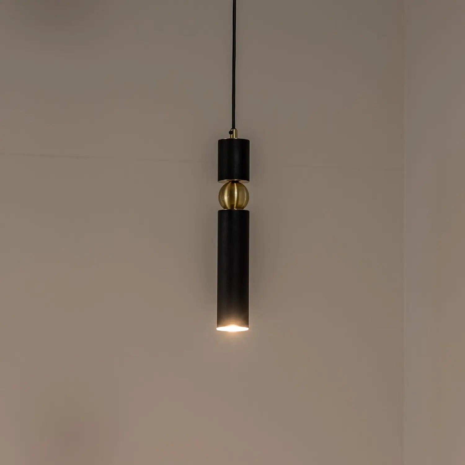 B-Ware Alas Hängeleuchte Pendelleuchte Schwarz Metall Abhängung 135 Cm Gu10