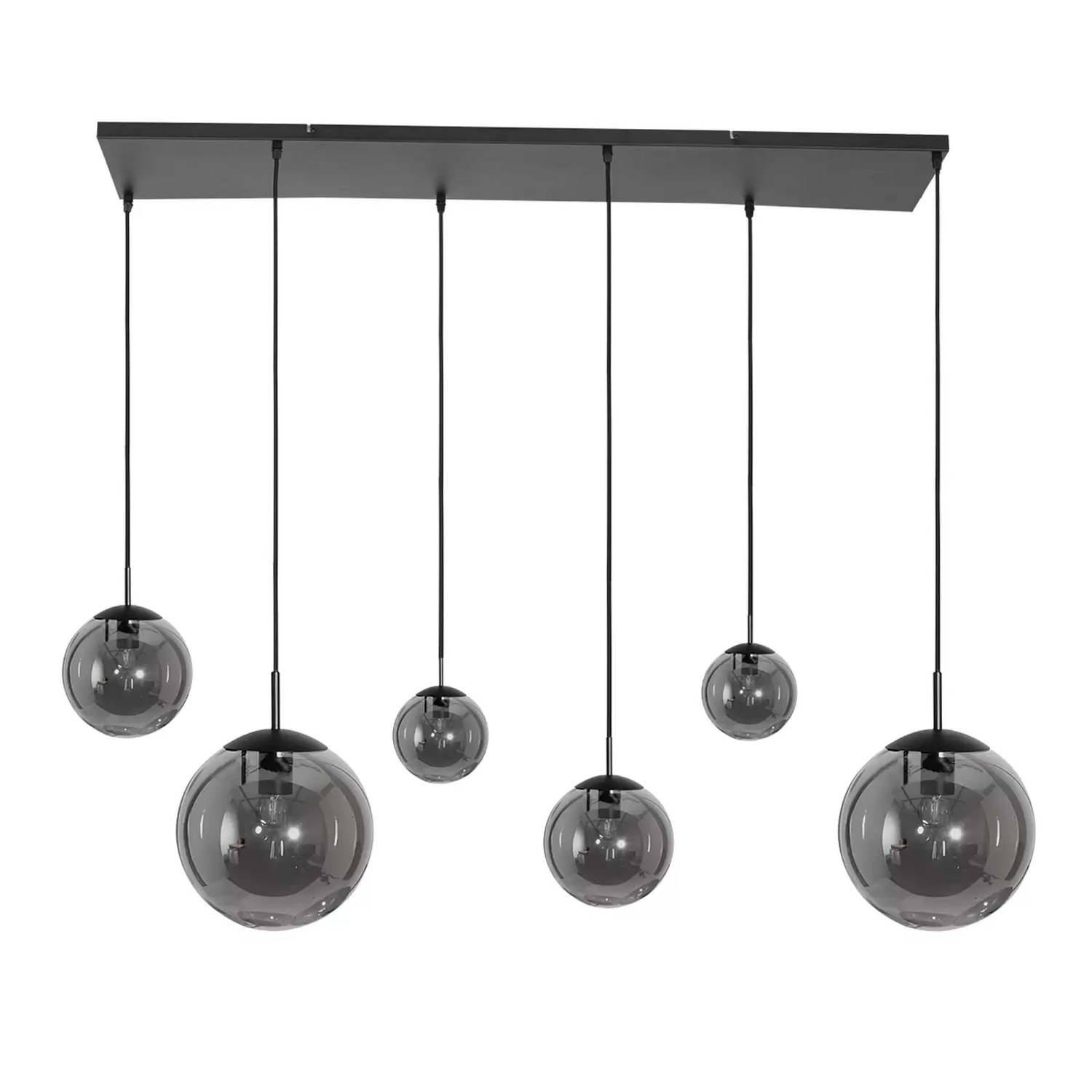 B-Ware Steinhauer Hängeleuchte Bollique Hängelampe Deckenlampe Deckenlicht 6 Flammig