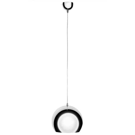 B-Ware Aluminor Hängeleuchte Bulle Chrom Deckenlampe Pendelleuchte Deckenleuchte E27
