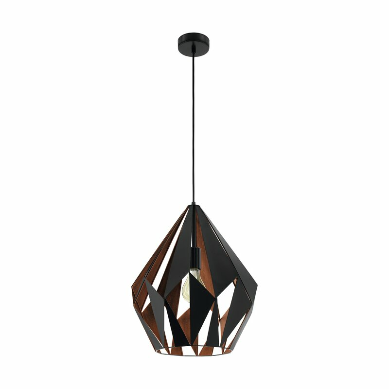 B-Ware Zipcode Design Geometrische Pendelleuchte 1 Flammig Esme Hängelampe Innenlampe