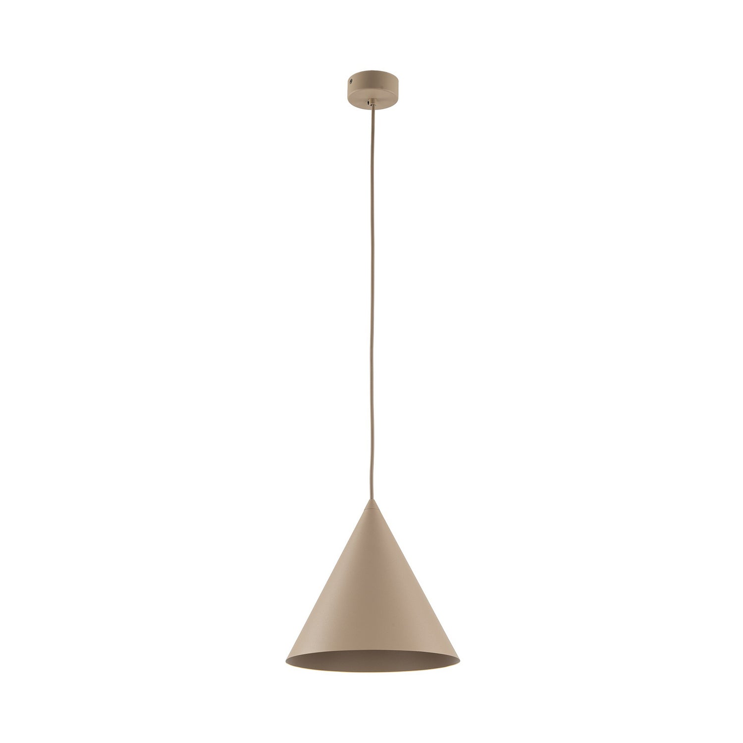 B-Ware Tk Lighting Hängeleuchte Pendelleuchte Cono Sand Stahl E27 Led Siehe Text/Foto