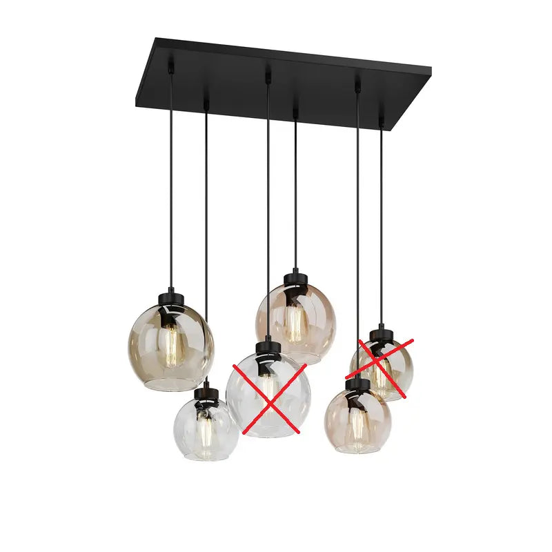 B-Ware Tk Lighting Cubus 2164 Deckenlampe Hängeleuchte Pendelleuchte Siehe Text/Foto