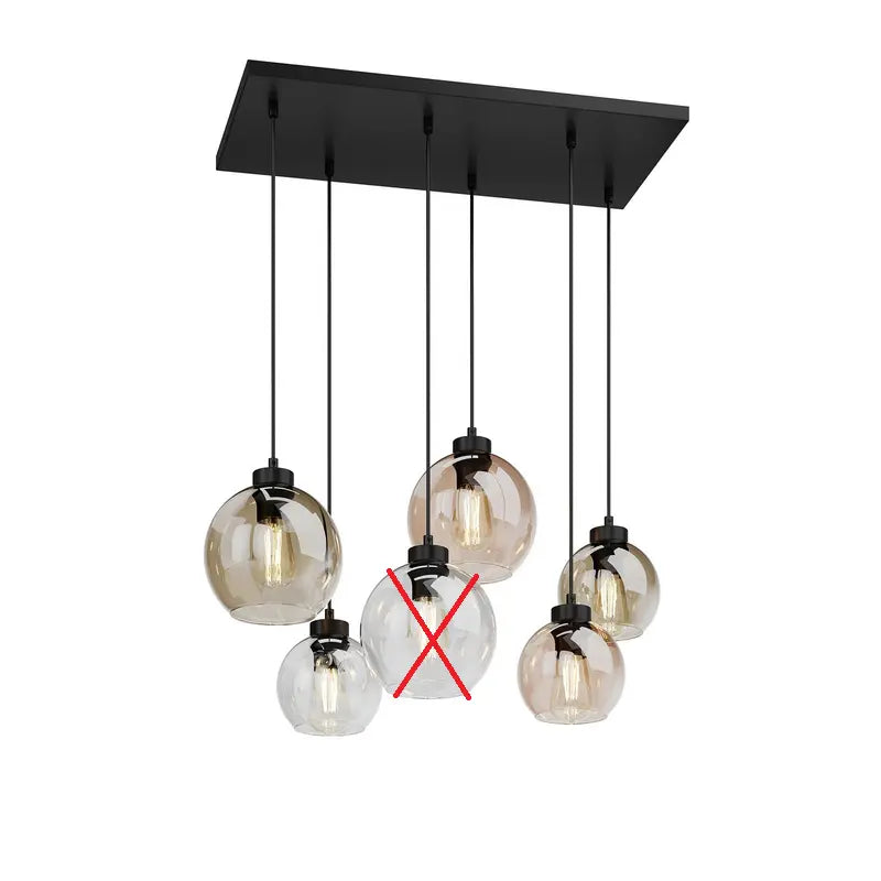 B-Ware Tk Lighting Cubus 2164 Hängeleuchte Deckenlampe Leuchte 60 W Siehe Text/Foto260