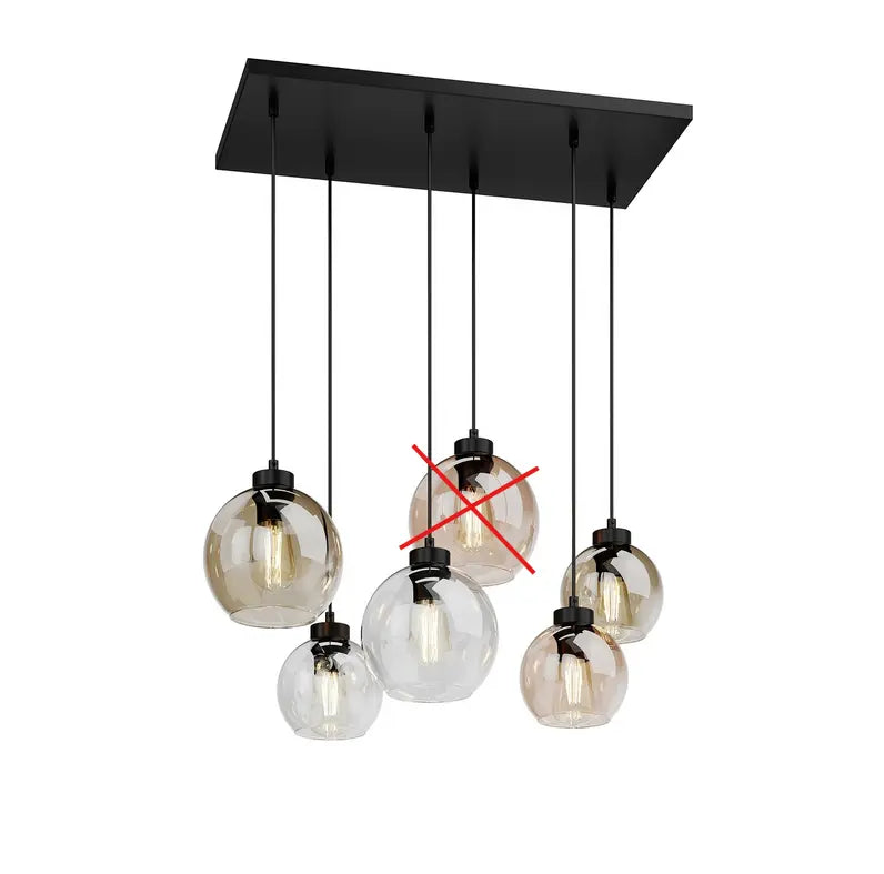 B-Ware Tk Lighting Cubus 2164 Hängeleuchte Deckenlampe Pendelleuchte Siehe Text/Foto823