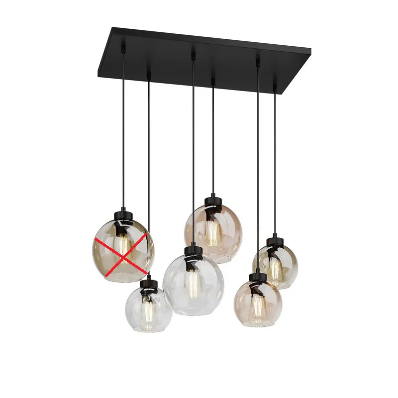 B-Ware Tk Lighting Cubus 2164 Hängeleuchte Deckenlampe Leuchte 60 W Siehe Text/Foto23