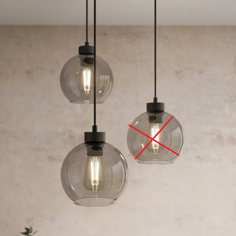 B-Ware Euluna Hängeleuchte Cubus Deckenlampe Pendelleuchte E27 Graphit Siehe Text/F9