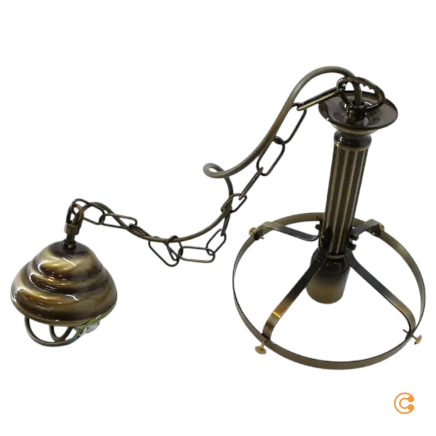 B-Ware Hängeleuchte Delia In Altmessing Deckenlampe Deckenleuchte Lampe Siehe Text/Foto