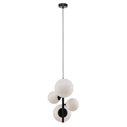 B-Ware Euluna Hängeleuchte Dione Vierflammig Schwarz Deckenlampe E27 Siehe Text/Foto