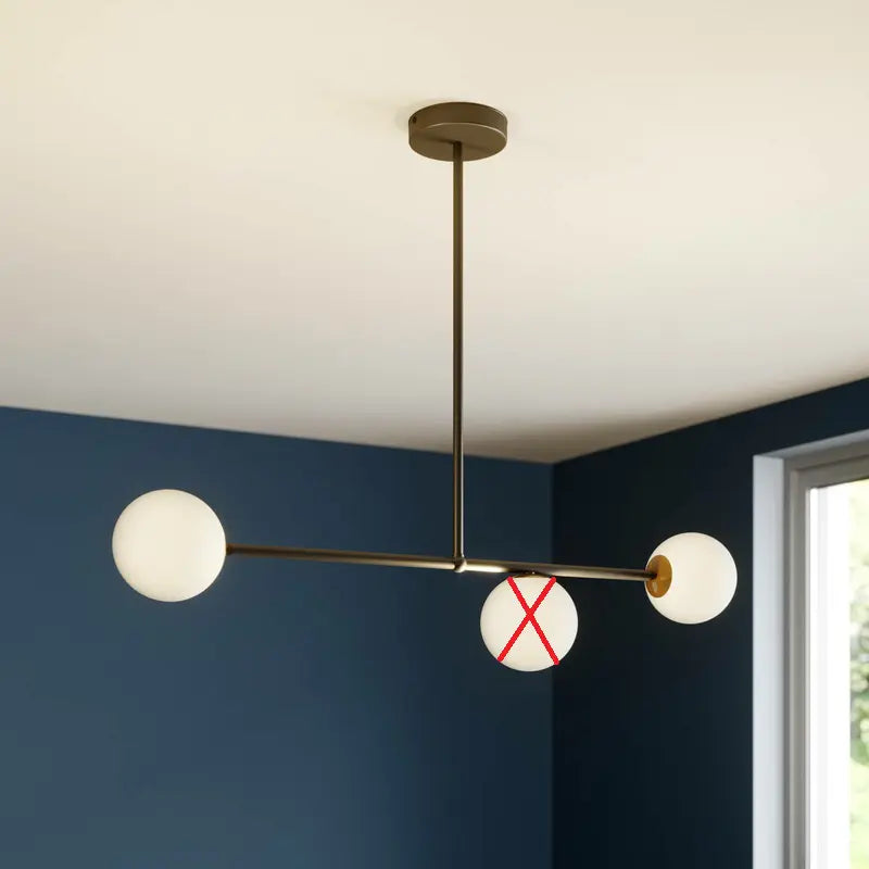 B-Ware Euluna Hängeleuchte Gama Hängelampe Lampe Leuchte Esszimer Wohnzimmer 3 Flammig