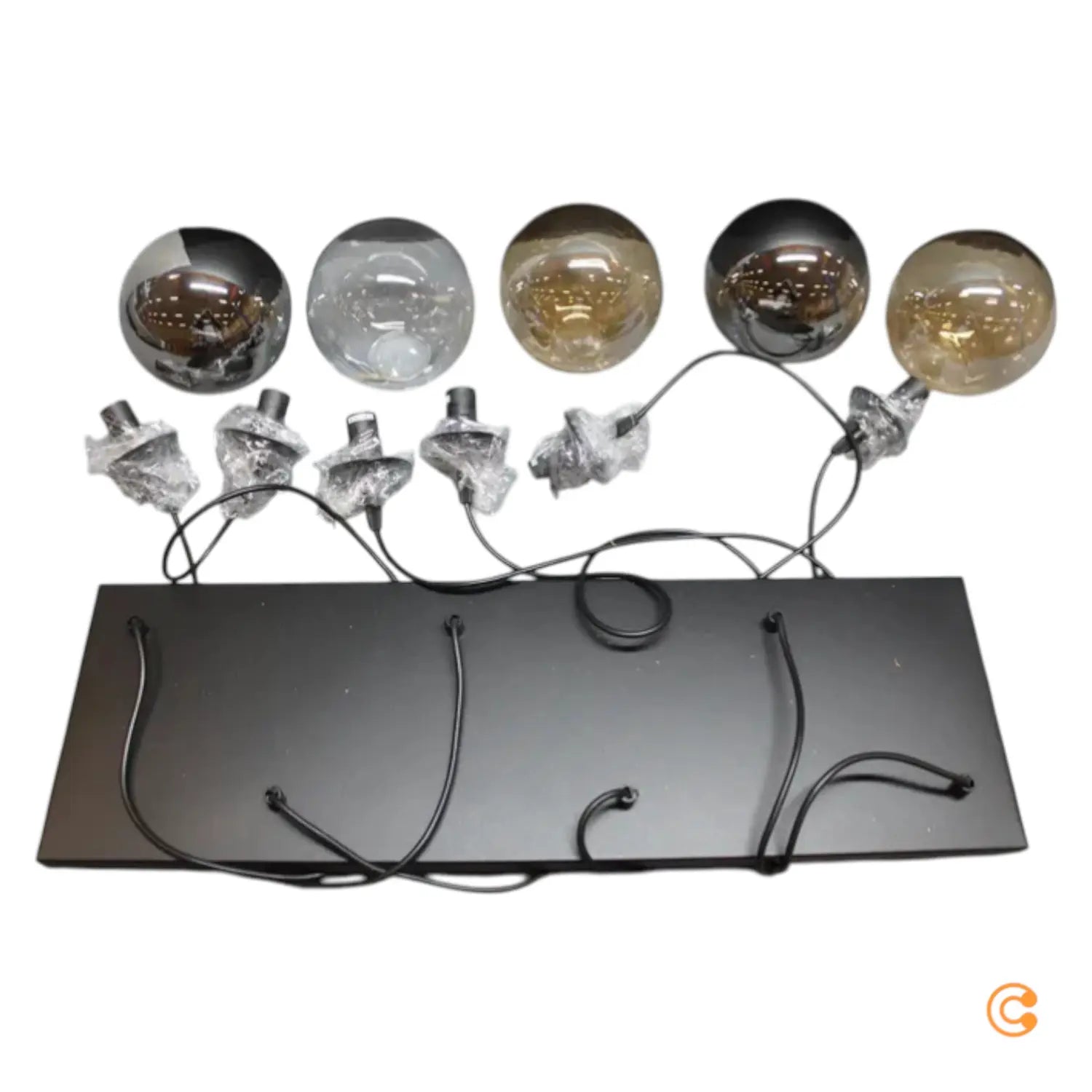 B-Ware Euluna Hängeleuchte Glassy 6 Flg Pendelleuchte Deckenlampe Siehe Text/Foto