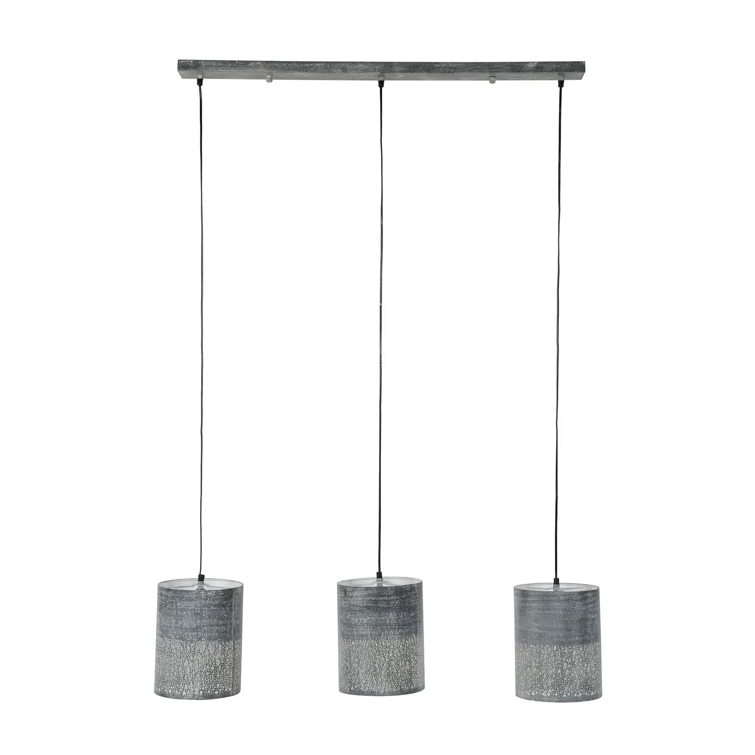B-Ware Zijlstra Hängeleuchte Pendelleuchte Lampe Holinder Metall Grau E27 Led 3 Flammig