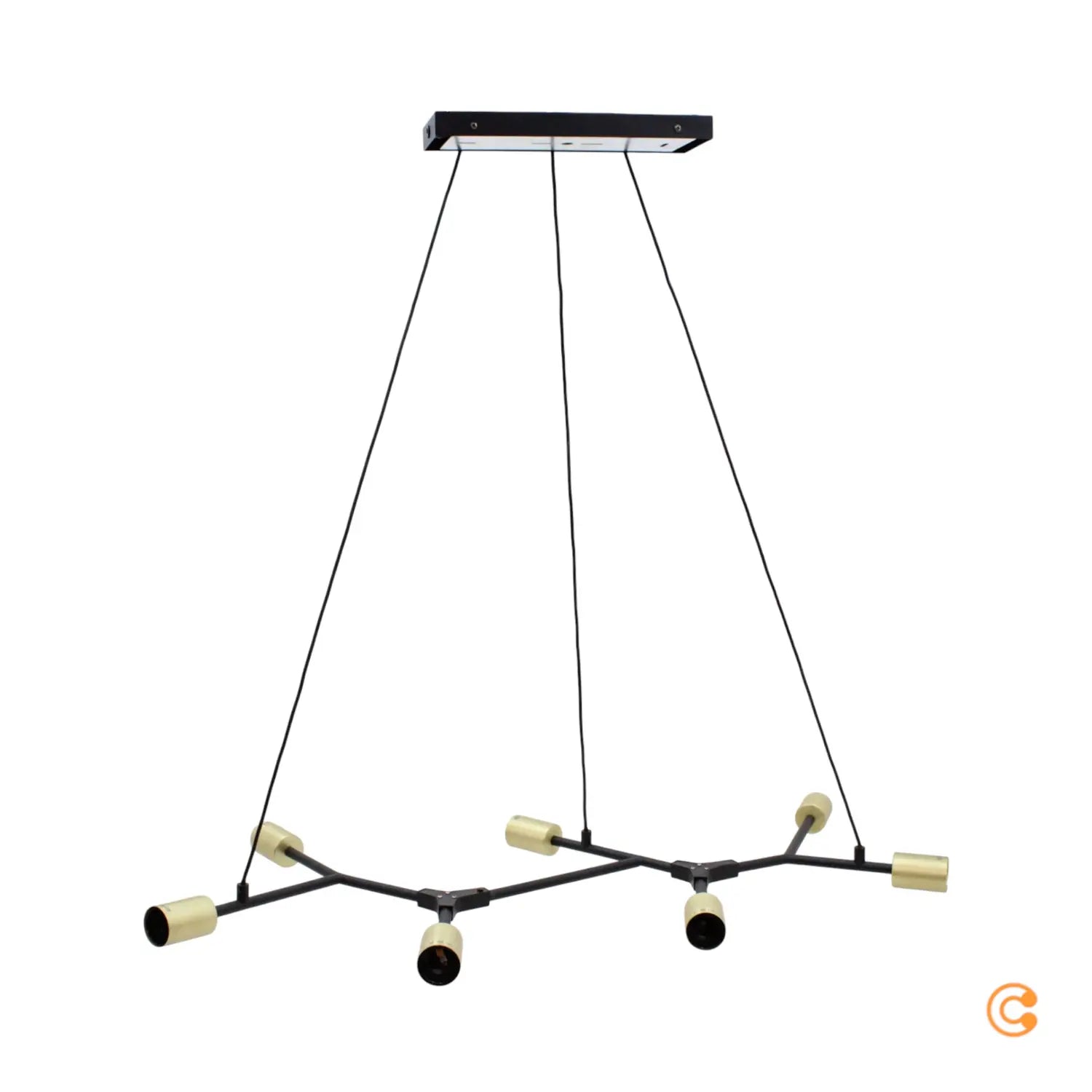 B-Ware Nordlux Hängeleuchte Hängeleuchte Lampe Leuchte Josefine In Schwarz, Siebenflamm