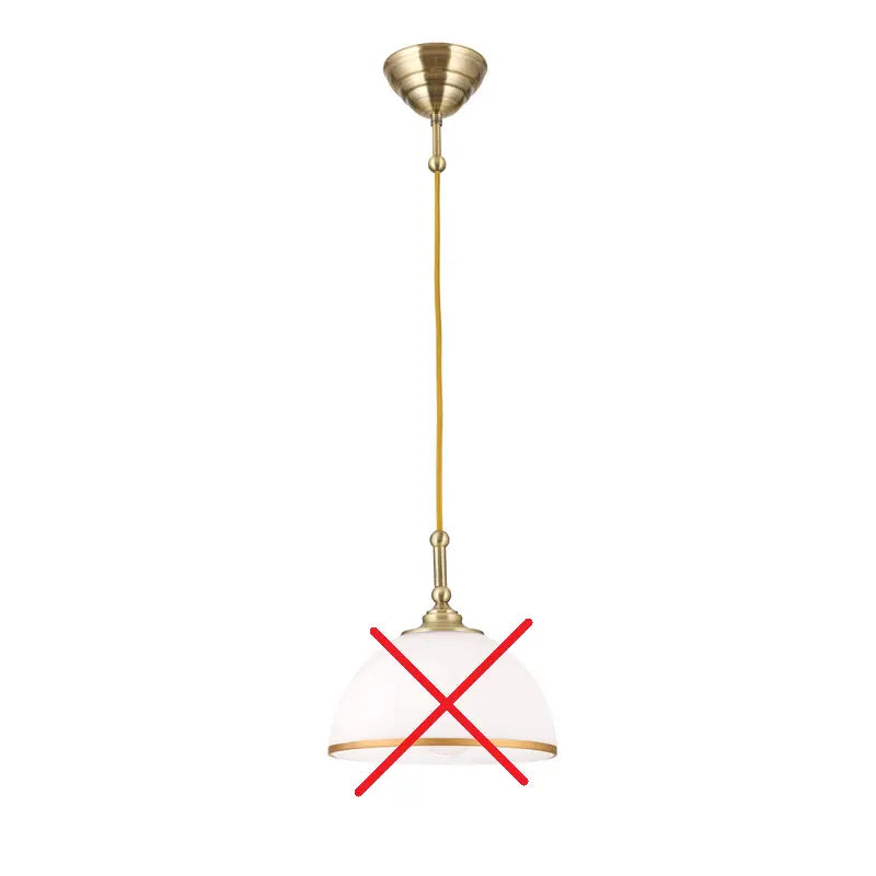 B-Ware Orion Hängeleuchte Old Lamp Hängelampe Deckenlampe Textilkabel Siehe Text/Foto