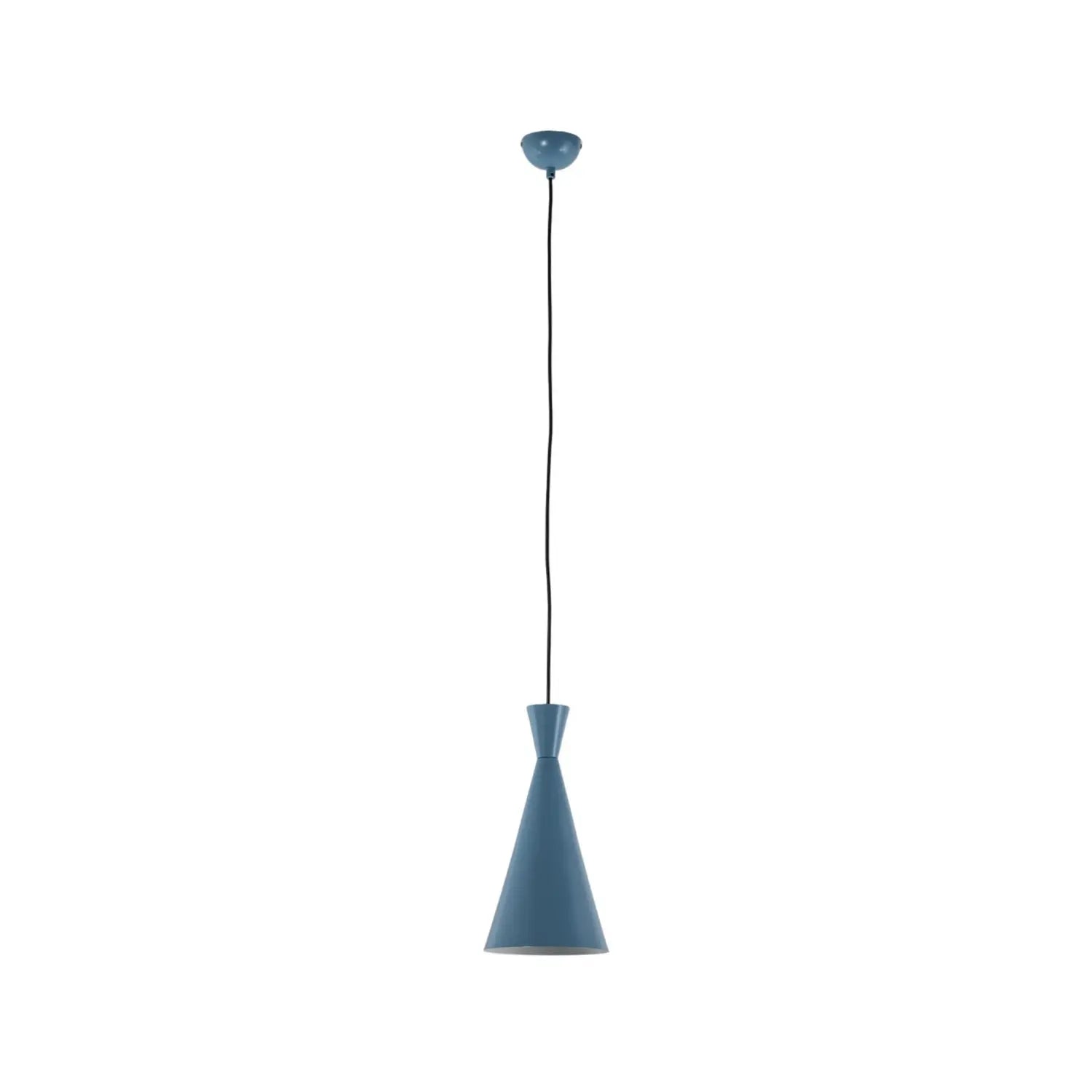 B-Ware Hängeleuchte Tom Pendelleuchte Metall Hellblau Leuchte Lampe E27 Led Tisch Th635