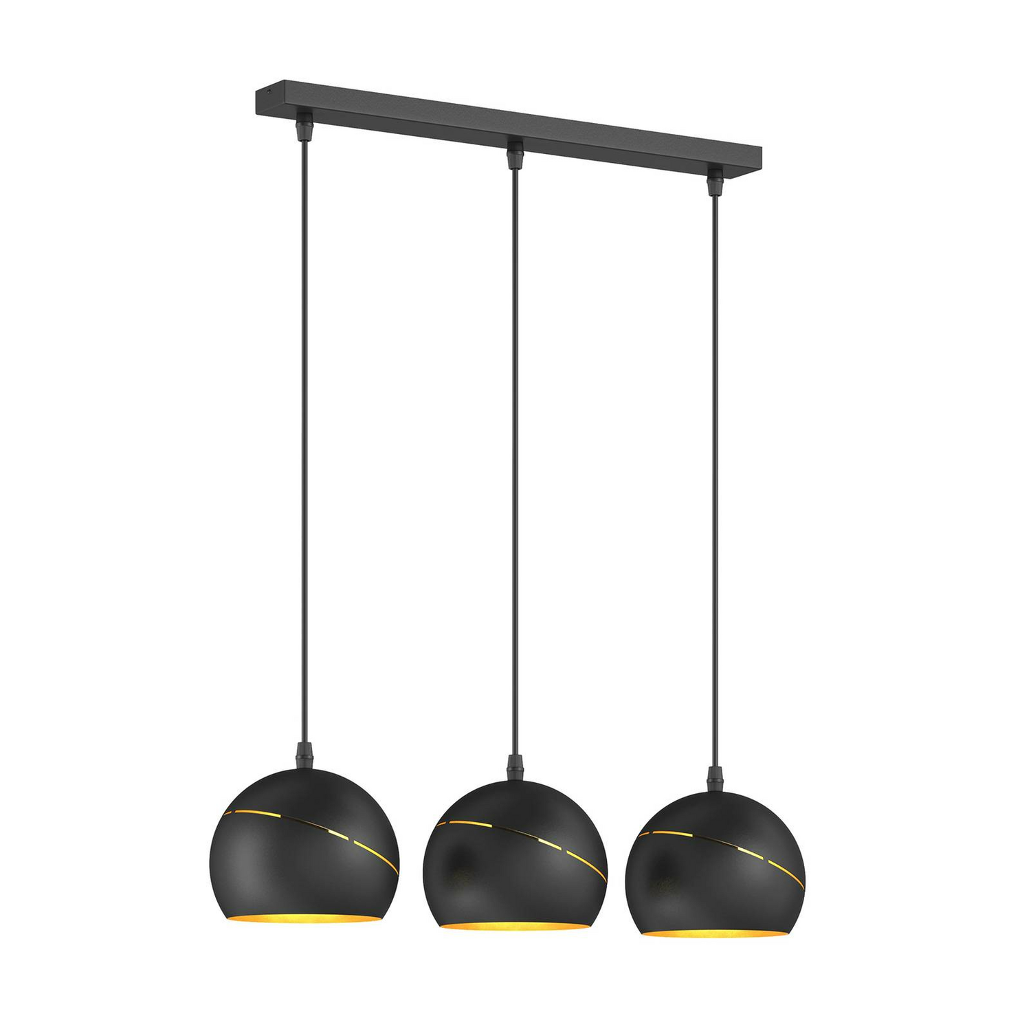 B-Ware Euluna Hängeleuchte Yoda Pendelleuchte Deckenlampe Leuchte Dreiflammig Linear