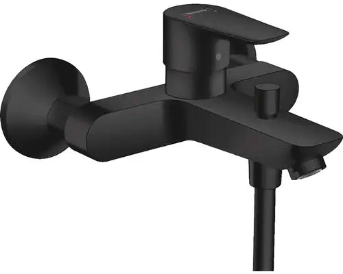 B-Ware Hansgrohe Armatur Badewannenarmatur Badarmatur Einhebelmischer Talis E Schwarz