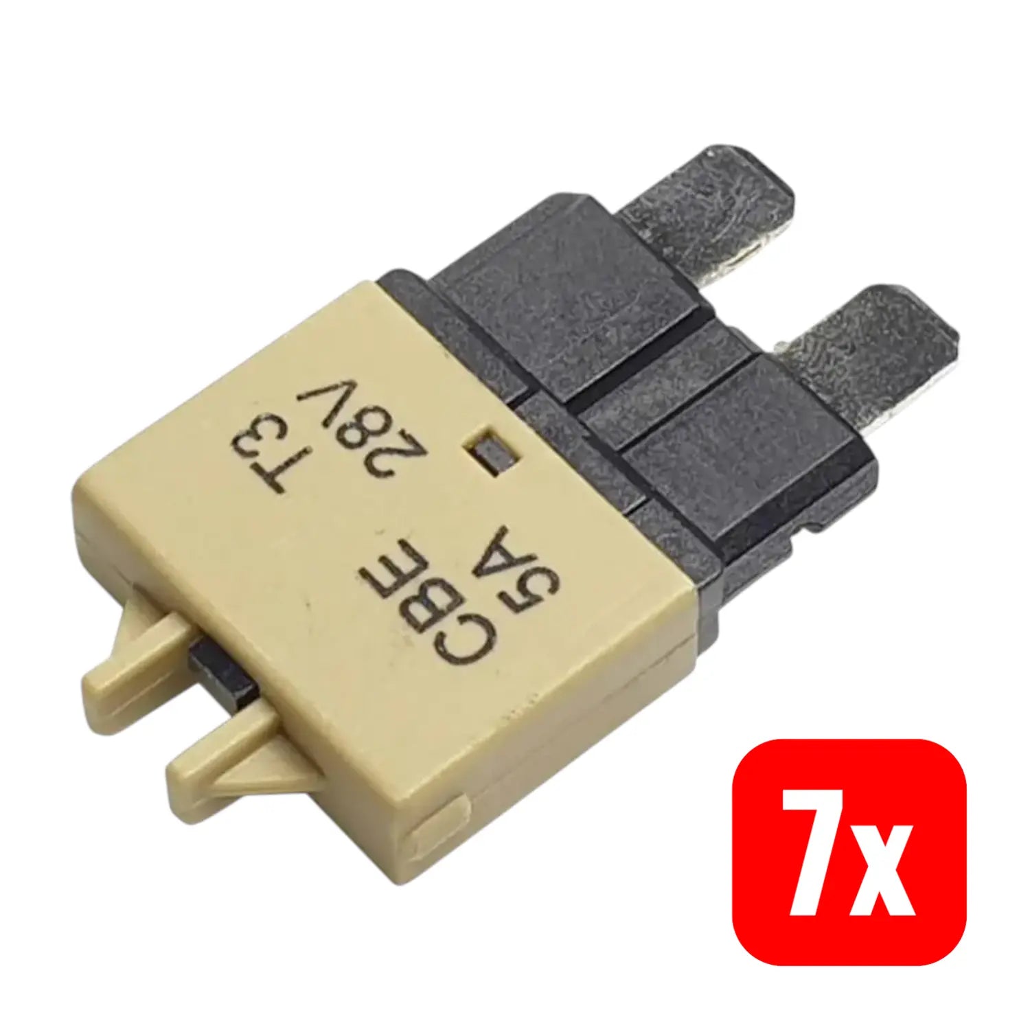 B-Ware Hansor Sicherungsautomat Flachsicherung Circuit Breaker Standard 5 A 7 Stück