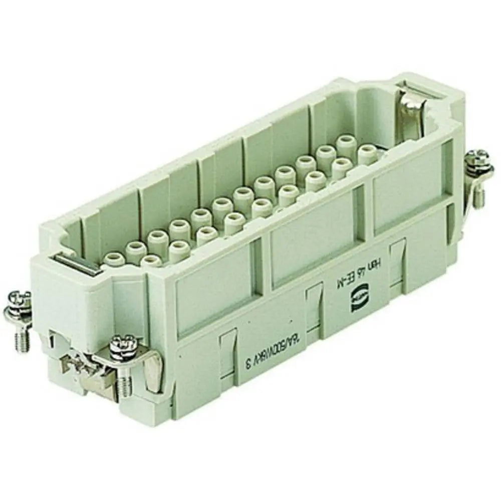 B-Ware Harting Stifteinsatz Einsatz Crimp Kieselgrau Polycarbonat 46 Polig 09320463001