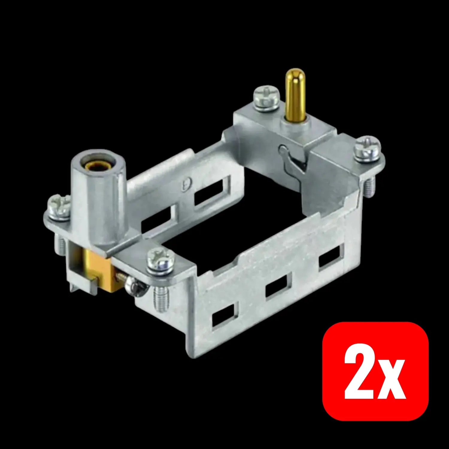 B-Ware Harting Gelenkrahmen 09142100303 Rahmen Gestell Hauptteil 2 Stück