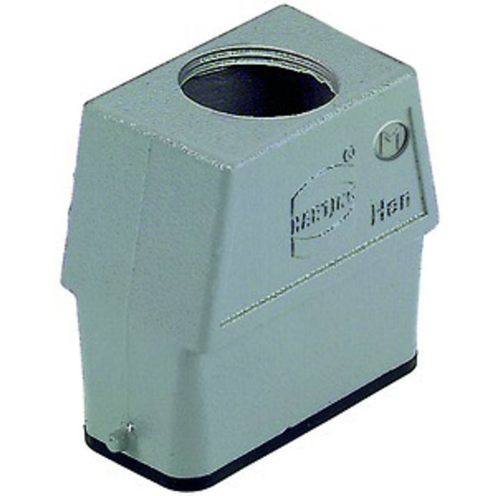 B-Ware Harting Tüllengehäuse Gehäuse 19200100446 Han A 1 St Grau Gerader Kabeleingang