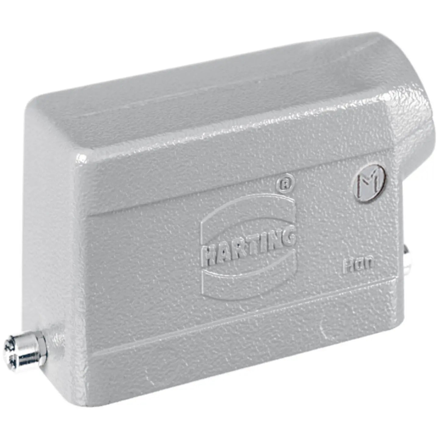 B-Ware Harting Tüllengehäuse Steckergehäuse Seitlicher Kabeleingang Aluminium M20 10 B