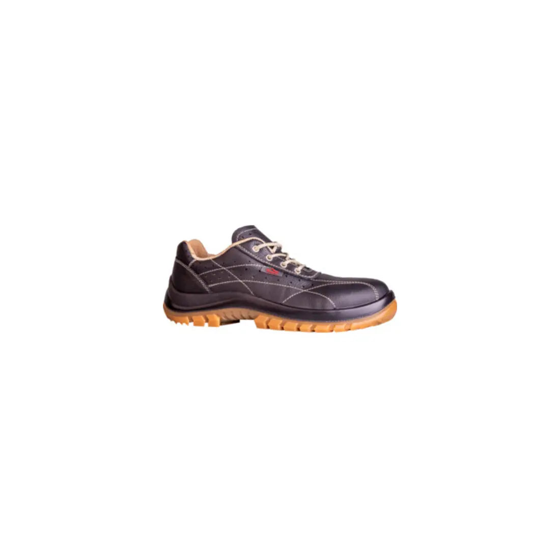B-Ware Hase Sicherheitshalbschuhe Arbeitsschuhe S1 Vollrindleder Größe 48 Active Grip