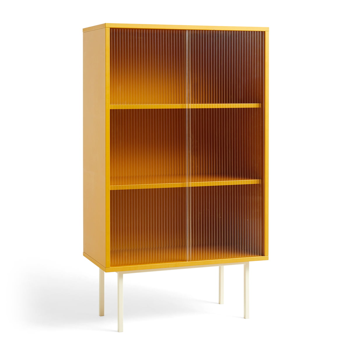 B-Ware Hay Schrank Cabinet Möbel Kommode Sideboard Gelb 130x75 Cm Siehe Text/Fotos