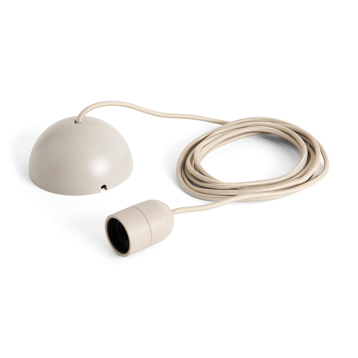 B-Ware Hay Common Pendant Kabelset Betongrau Kabelsortiment Lampenkabel Kabel