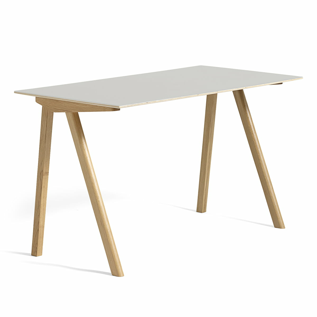 B-Ware Hay Copenhague Cph90 Schreibtisch Tisch Computertisch Bürotisch 130x65 Cm Eiche