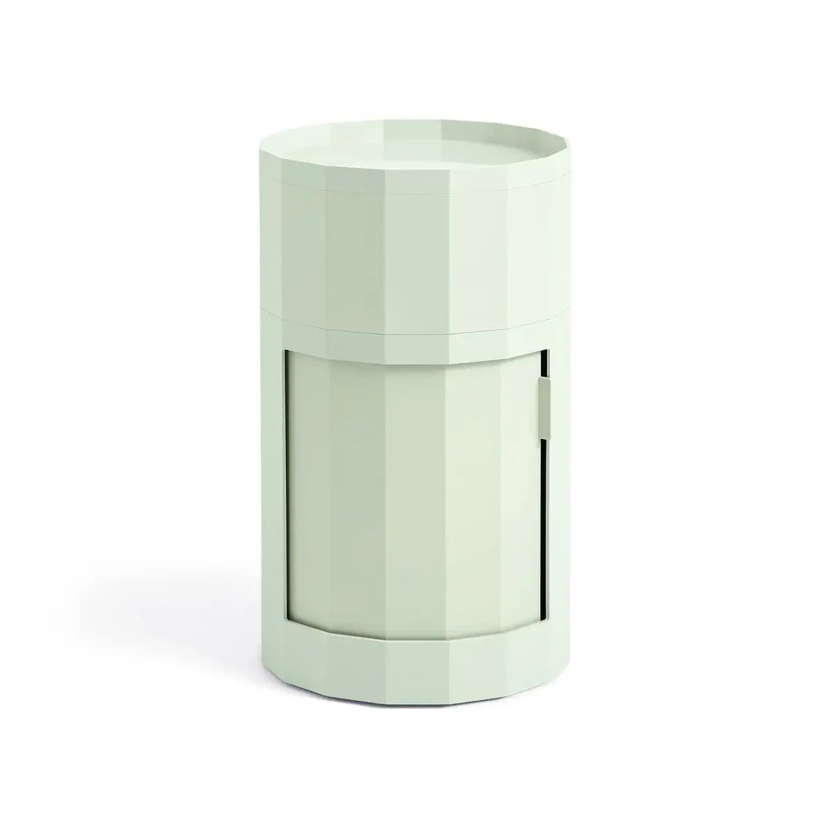 B-Ware Hay Schrank Aufbewahrung Container Facet Cabinet Rollen Füße Mintgrün Hoch 66 Cm
