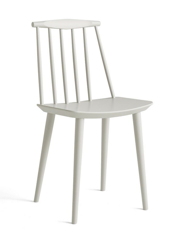 B-Ware Hay J77 / J 77 Chair Stuhl Esszimmerstuhl Designer Stuhl Staubgrau Einzelstück