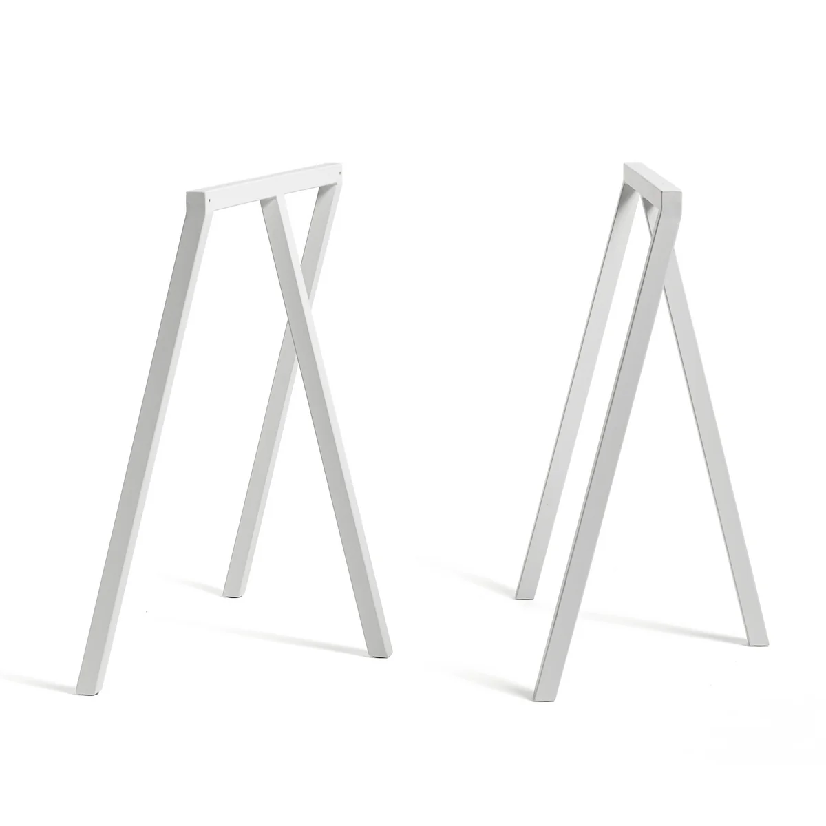 B-Ware Hay Loop Tischböcke Stand Frame, H 72 Cm, Weiß (2 Stück)