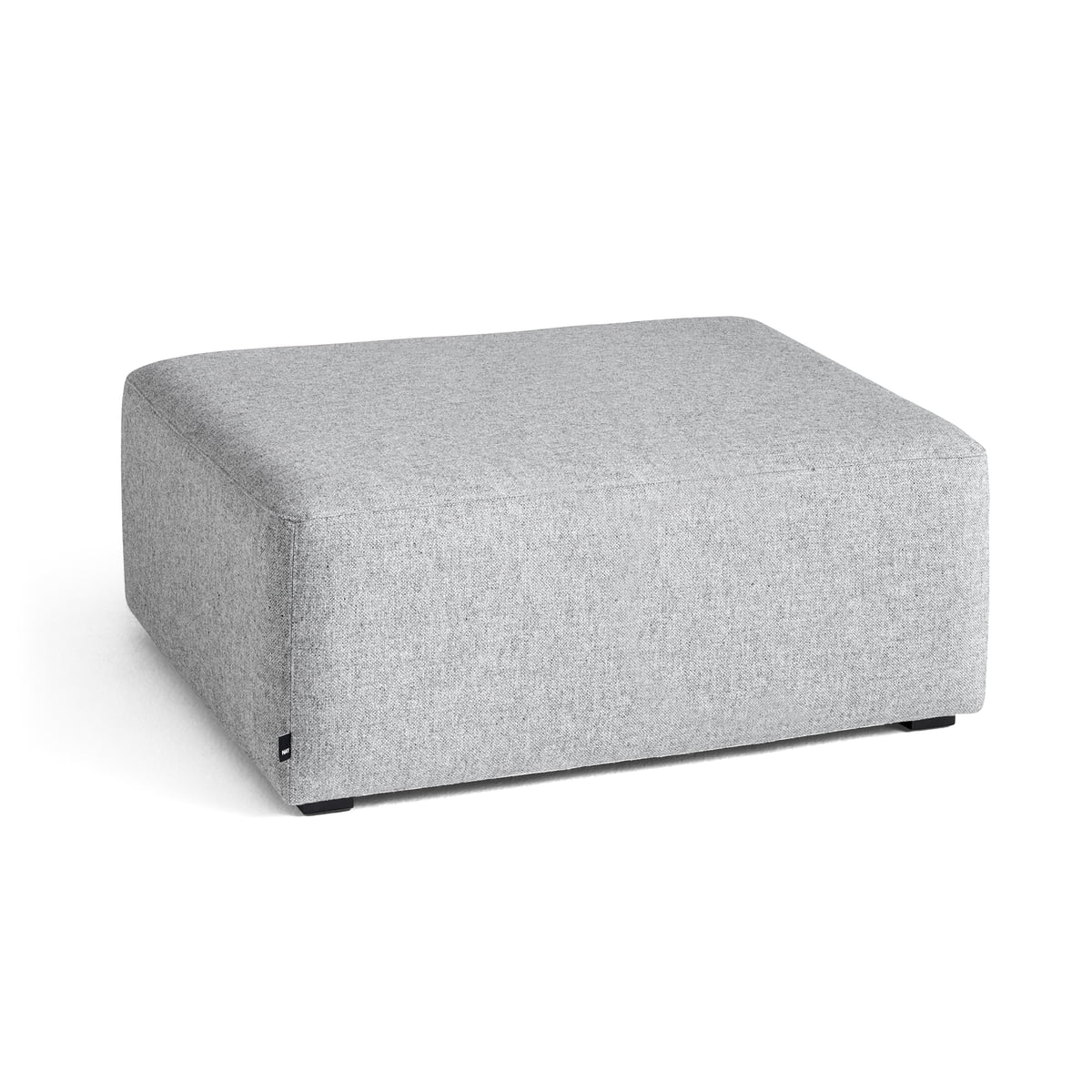 B-Ware Hay Mags 01 Ottoman Xs Fußbank Hallingdal 130 Hellgrau Polsterbezug Höhe 40 Cm